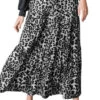 BT-Z {Bold Theme} SALE! Gray Leopard Tiered Skirt PLUS SIZE 1X 2X 3X 2 BT-Z {Bold Theme} SALE! Gray Leopard Tiered Skirt PLUS SIZE 1X 2X 3X -Curvy Chic Boutique image 96ead0a7 fd51 41da 8123 f824fe51f1f1
