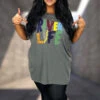 52 GT-I {River Life} Deep Heather Grey Graphic Tee PLUS SIZE 3X -Curvy Chic Boutique image a7c54c02 0cbc 447a 92aa f4bca0d19b04