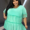 33 CP-E {Ready For The Show} SALE!! Mint Heart Print Chiffon Tunic CURVY BRAND!!! EXTENDED PLUS SIZE 1X 2X 3X 4X 5X 6X -Curvy Chic Boutique image aa957857 482a 4466 9c2b ddb1d6c637d2