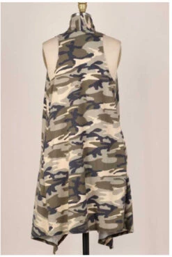 OT-Z {Combat} Green Camo Soft Knit Vest PLUS SIZE XL 2X 3X -Curvy Chic Boutique image aaada65d d9af 4e55 86d5 f170c061910b
