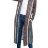 LD-U OR 53 OT-U {Realized Fun} Multi-Color Aztec Print Duster PLUS SIZE 1X 2X 3X -Curvy Chic Boutique image ae3516db 783c 4ae1 b27f bfc9a7bee444