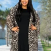 LD-C {Chic Edge} Leopard Print Long Kimono PLUS SIZE XL 2X 3X -Curvy Chic Boutique image aec41495 0adf 43b2 a2da 7a3c9deb2e15