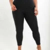LEG-10 {Beyond Basic} Black Leggings PLUS SIZE 1X 2X 3X