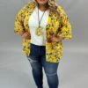 65 OT-F {Flowers In Sunshine} Yellow Floral Printed Cardigan PLUS SIZE -Curvy Chic Boutique image bc1dc162 ab0a 41ff b885 c2ad7b4e300d