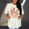 91 GT-B {You Are Enough Sunrise} Cream Graphic Tee PLUS SIZE 3X -Curvy Chic Boutique image bdf4b920 0073 42d6 a418 5341c8d04d38