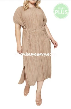 LD-D "Sharp Lady" Mocha SALE!! Ruched W/ Tie -Curvy Chic Boutique image cdf17fcc f0db 4c5f 9a68 518233151a4e