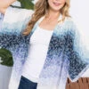 11 OT-B {Long Time Coming} SALE!! Blue Print Kimono PLUS SIZE 1X 2X 3X -Curvy Chic Boutique image ce5579d2 cc00 489f 88aa 5539201216db