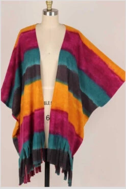 63 OT-B {Painting Rainbows} Magenta Striped Cardigan PLUS SIZE 1X/2X 2X/3X -Curvy Chic Boutique image d35d92bb 777b 48f2 b620 186eacc26c79