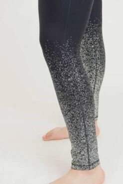 BIN-99 {Midnight Sparkle} Black Leggings With Silver Foil Detail SALE!!! PLUS SIZE XL 1X 2X 3X -Curvy Chic Boutique image d9d2626a 7250 47bc 9205 dc9171a1e6ec