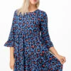 19 PQ-M {The Fire Within} Blue Animal Print Tiered Dress PLUS SIZE 1X 2X 3X -Curvy Chic Boutique image e12a6c3d 1b48 41c7 94a2 db2c2e3ddb7d