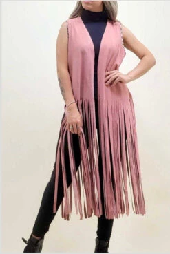 82 OT-C {Essence Of Style} Rose Vest W/Fringe PLUS SIZE 1X 2X 3X -Curvy Chic Boutique image e269c23e 86f2 4765 800d ae610a0f92fc