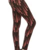 LEG-H {Red Fun} Black/Red Print Leggings EXTENDED PLUS SIZE 3X/5X -Curvy Chic Boutique image e294fc5d 22b4 4c8e 93db b761918037e3