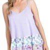 40 SV-A {Summer Daze} Lilac Floral Tiered Spaghetti Strap Top SALE!!! PLUS SIZE 1X 2X 3X -Curvy Chic Boutique image e85140bd 7cab 4ef7 acec fe0f754cc5fc