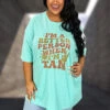 27 GT {Better Person When I'm Tan} MINT Graphic Tee PLUS SIZE XL 2X -Curvy Chic Boutique image e89f4db0 8e65 4fca a495 086aa190f0ce