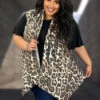18 OT {Cue The Wild Side} Leopard Print Asymmetrical Vest EXTENDED PLUS SIZE 3X 4X 5X -Curvy Chic Boutique image ebde635a cff0 4ab2 80ff f74ced28f4a8