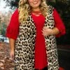 97 OT-M {Taking Trips} Brown Leopard Print Vest EXTENDED PLUS SIZE 1X 2X 3X 4X 5X -Curvy Chic Boutique image ef48827e ff63 4bbf 8248 ff2b45b84ea5