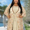 LD-L {Seize The Occasion} Umgee SALE! Cream Floral Kimono PLUS SIZE XL 1X 2X -Curvy Chic Boutique image f130827a cd2f 459c b417 b314d1926602