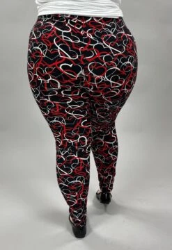 BIN-98 OR LEG-28 {Hearts On Fire} Red/White Hearts Leggings EXTENDED PLUS SIZE -Curvy Chic Boutique image f67a603f d8a9 43e0 bf6e db0b2ca013e5