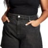 BT-R M-109 {Cotton On} Curve Denim Shorts Retail $29.99 PLUS SIZE 20W -Curvy Chic Boutique image f773cba0 b231 40e9 b170 6e7e27a42f7e