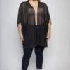 67 OT-C {Gala Ready} Black Kimono PLUS SIZE 1X 2X 3X -Curvy Chic Boutique image f7fa9ff7 d644 487a abb6 4fbe778d9dc9