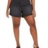 BT-F M-109 {Celebrity Pink} Black Frayed Shorts SALE!!! Retail $39.00 PLUS SIZE 16W