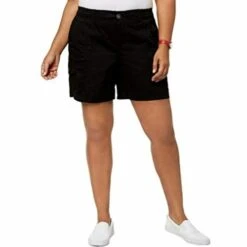 BT-R M-109 {Style & Co} Black Cargo Shorts SALE!!! Retail $44.50 20W 22W
