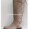 SHOES {Bamboo} Taupe Boots With Back Lace Up Design 2 SHOES {Bamboo} Taupe Boots With Back Lace Up Design -Curvy Chic Boutique shoes bamboo taupe boots with back lace up design curvy boutique plus size clothing 515