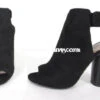 SHOES {Delicious}4" Heel Black SALE!! Booties With Velcro Closure 1 SHOES {Delicious}4" Heel Black SALE!! Booties With Velcro Closure -Curvy Chic Boutique shoes delicious black booties with 4 heel velcro closure sale curvy boutique plus size clothing 653