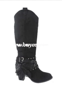 SHOES {Pierre Dumas} Black Suede Boots With Heel -Curvy Chic Boutique shoes pierre dumas black suede boots with heel curvy boutique plus size clothing 1 746